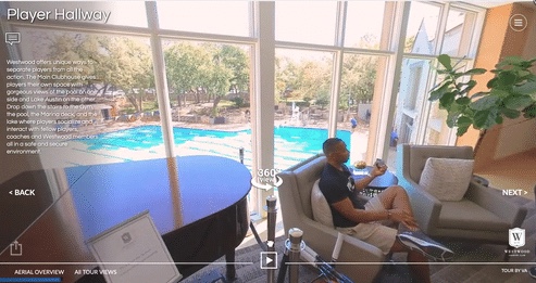 Live guided immersive environment with representative support